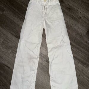 Zara Kids White Jeans